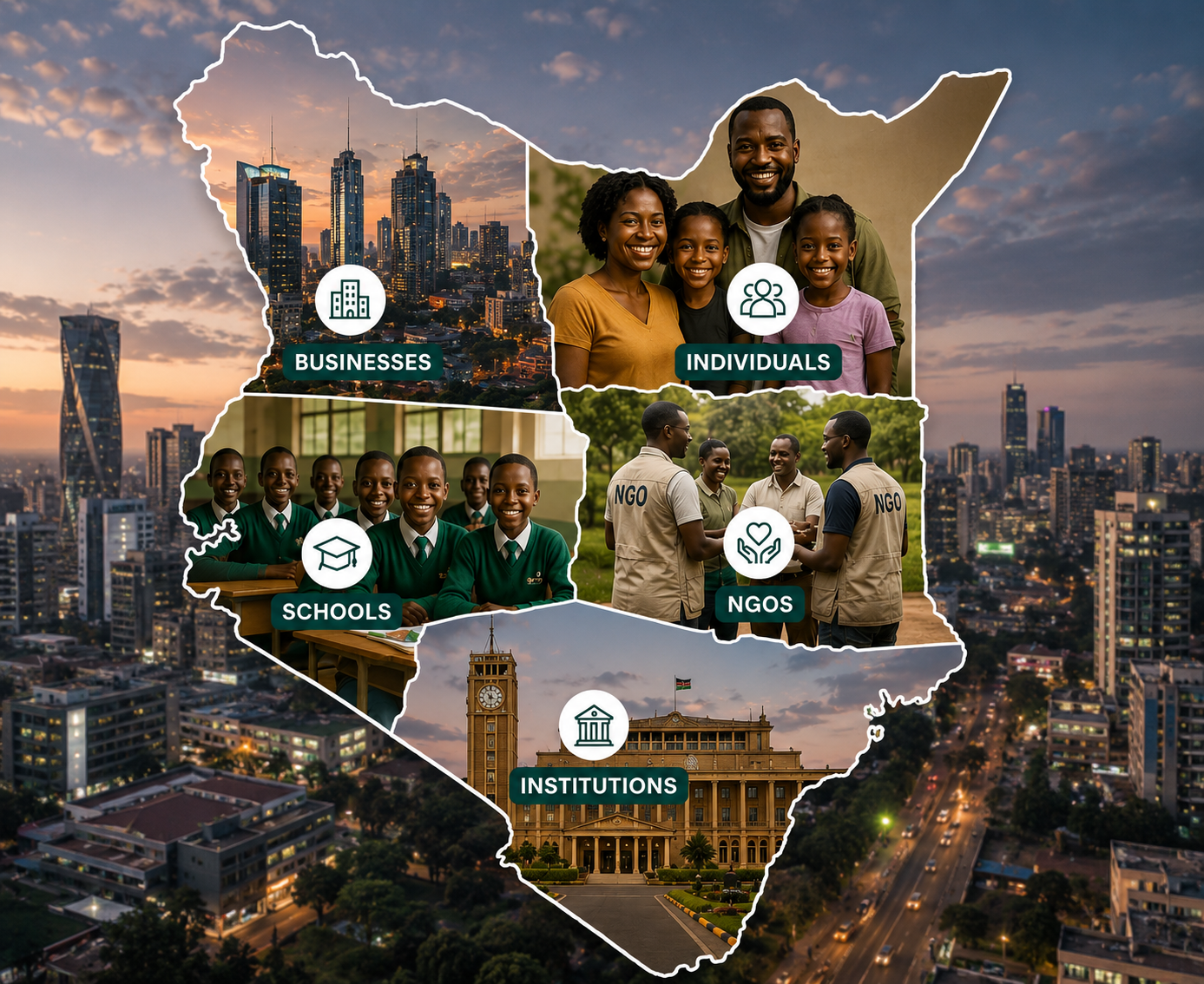 Serving Kenya